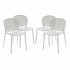 Набір з 4 стільців Bonro B-714 білі