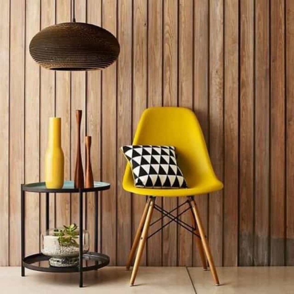 Крісло Bonro В-173 FULL KD жовте