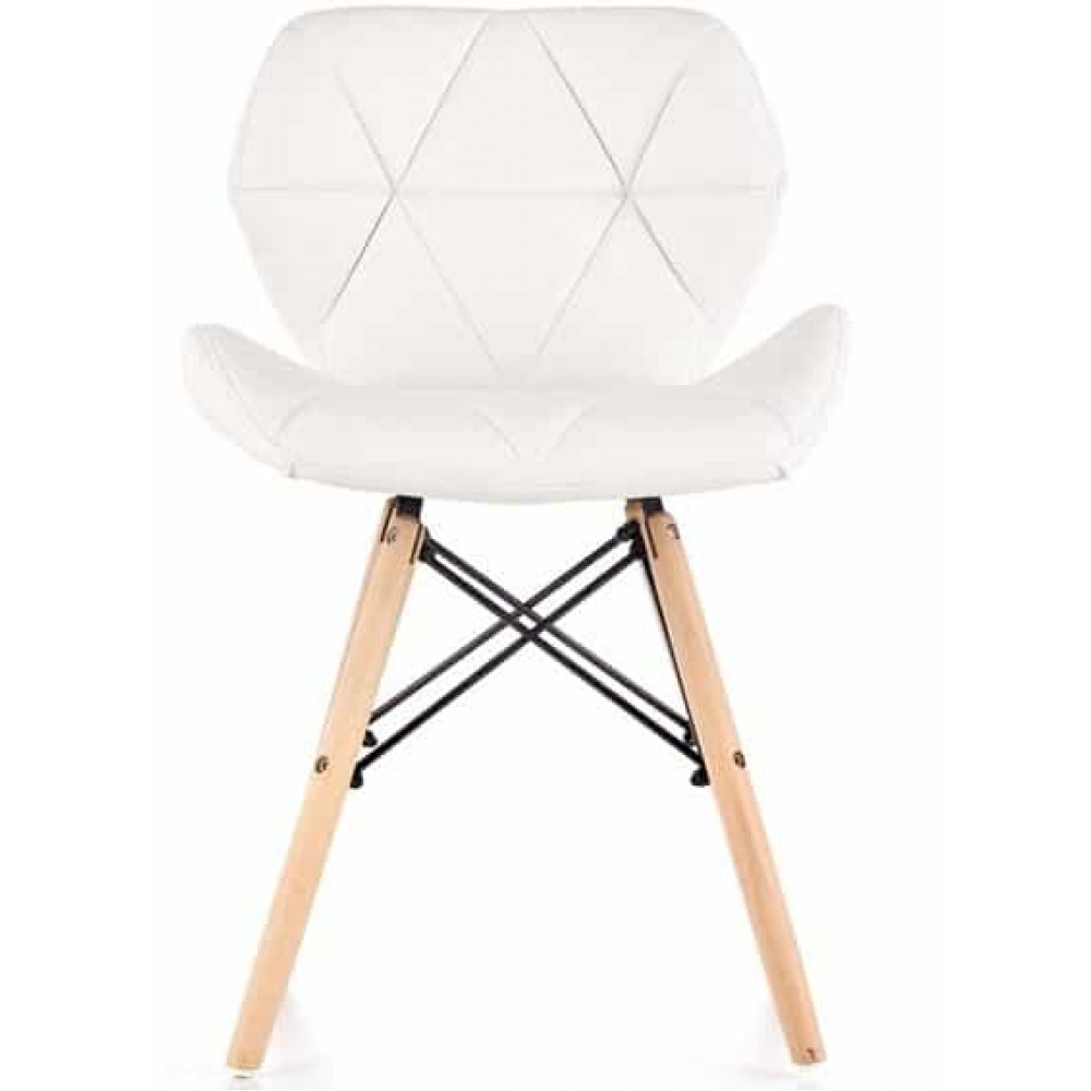 Крісло Bonro B-531 екошкіра біле