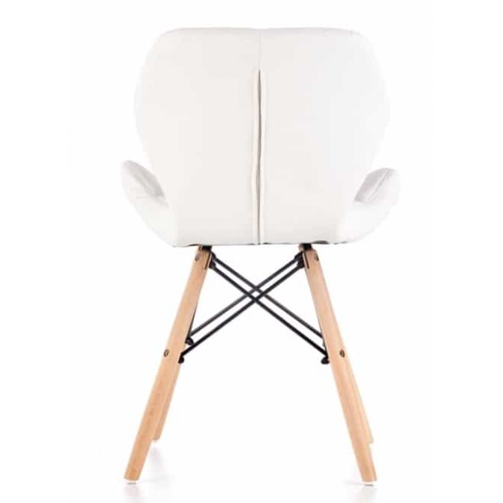 Крісло Bonro B-531 екошкіра біле