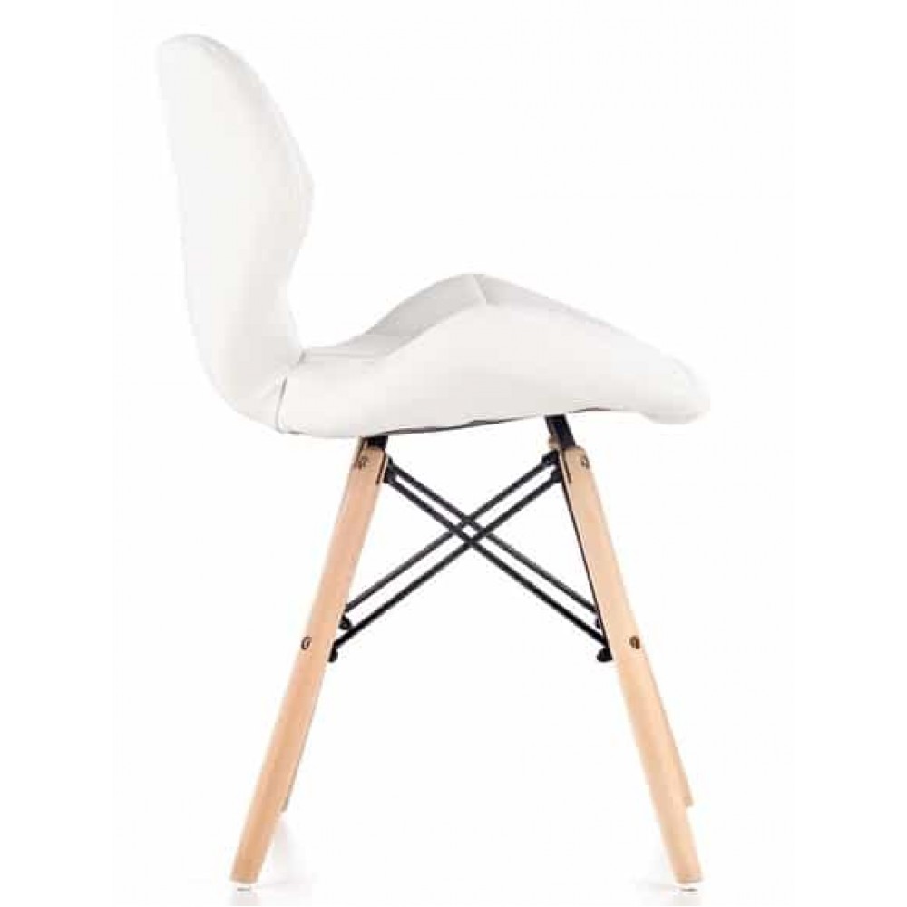 Крісло Bonro B-531 екошкіра біле