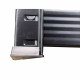 Стеллаж металлический 5 полок Siker P9040 черный 180х90х40 см