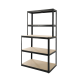 Стеллаж металлический 5 полок Siker SP106030C черный 180×100×60 см