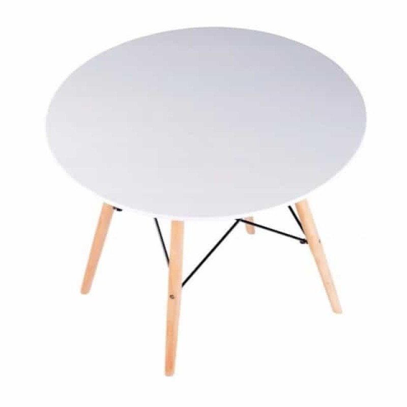 Стол обеденный круглый Bonro В-957-700 белый