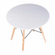Стол обеденный круглый Bonro В-957-700 белый