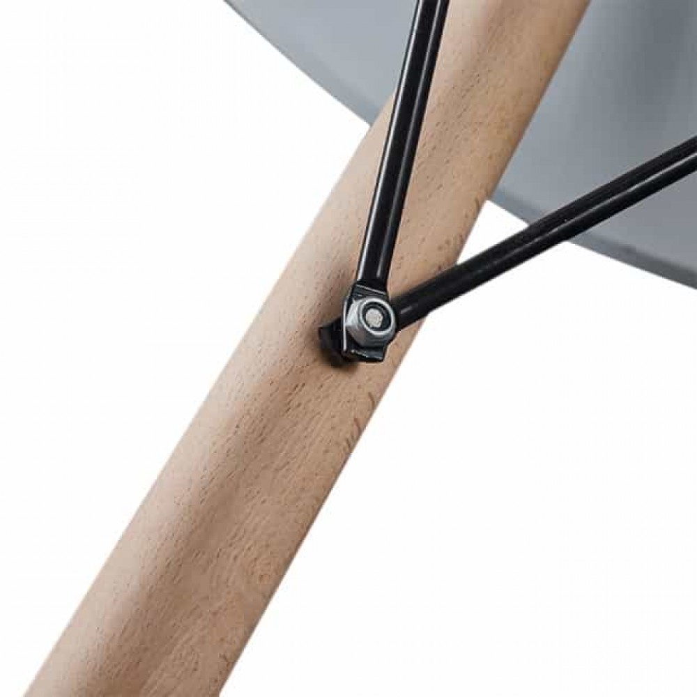 Стіл обідній круглий 60 см Bonro ВN-957 білий