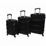 Набір валіз Bonro 2019 - 3 штуки, чорні