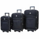 Набор чемоданов Bonro Style - 3 штуки (S, M, L), черные