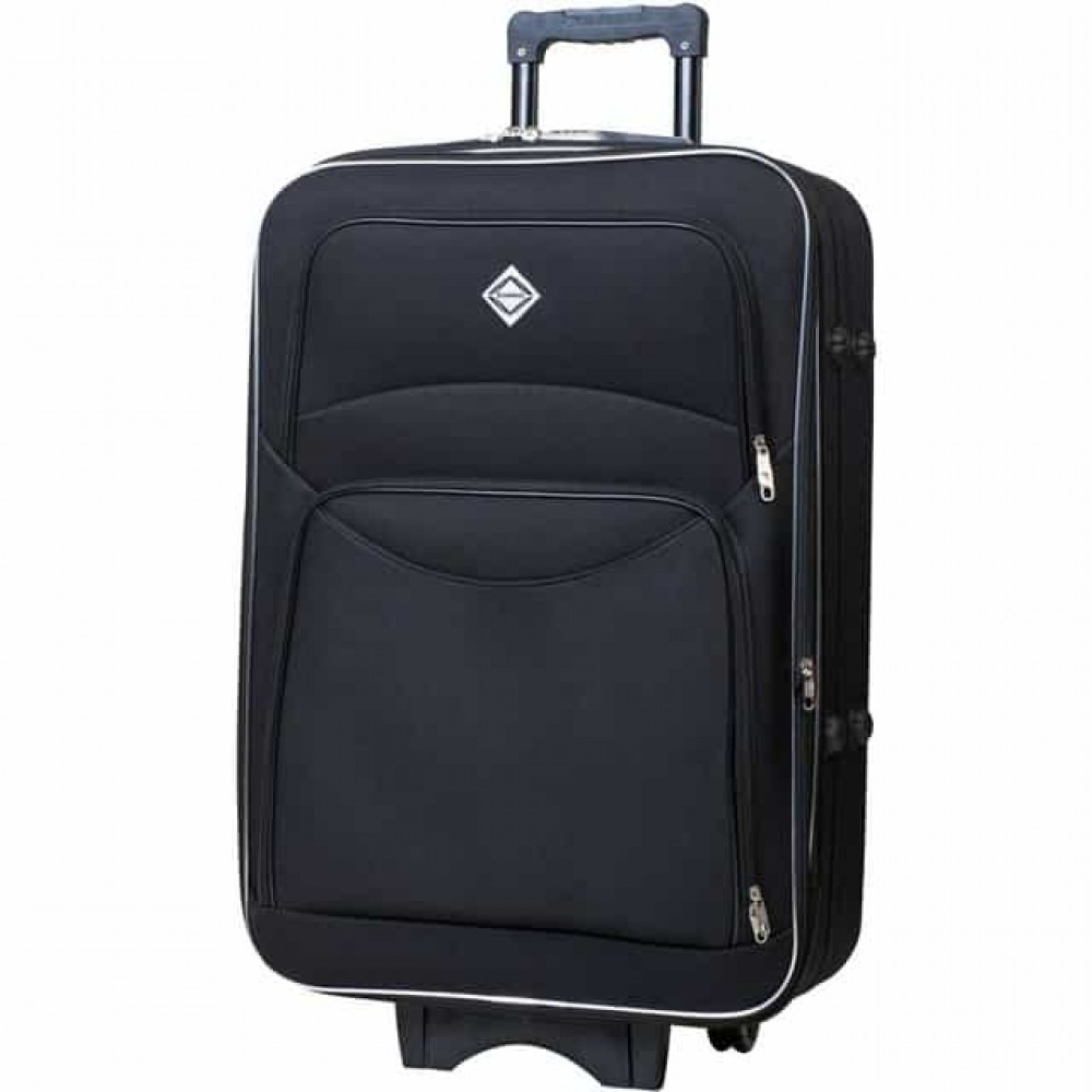 Комплект из 2-х чемоданов Bonro Style (средний, большой), черные