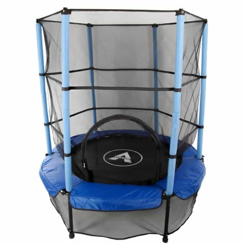 Батут Atleto Blue 140 см с сеткой