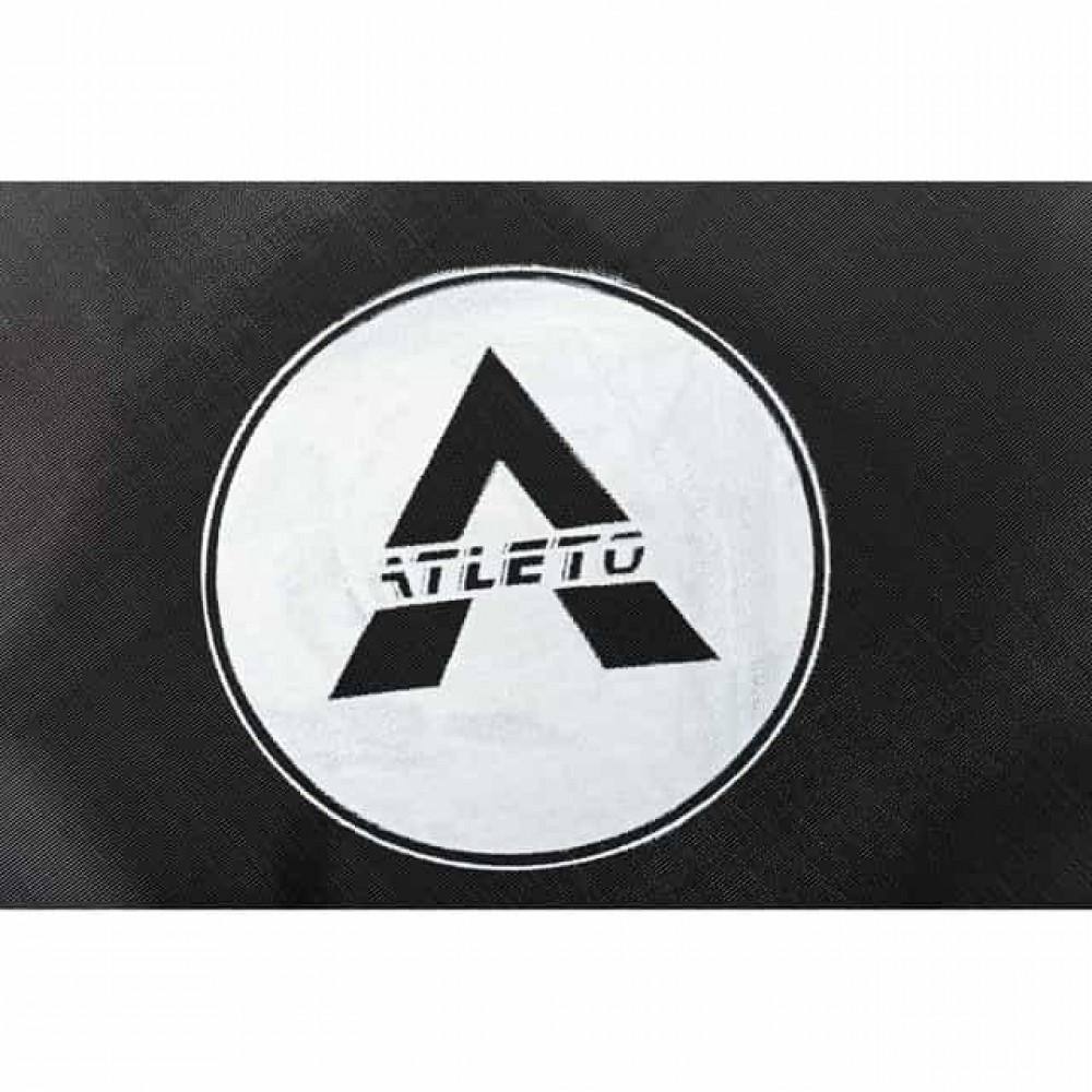 Батут Atleto Green 465 см с внешней сеткой и лестницей