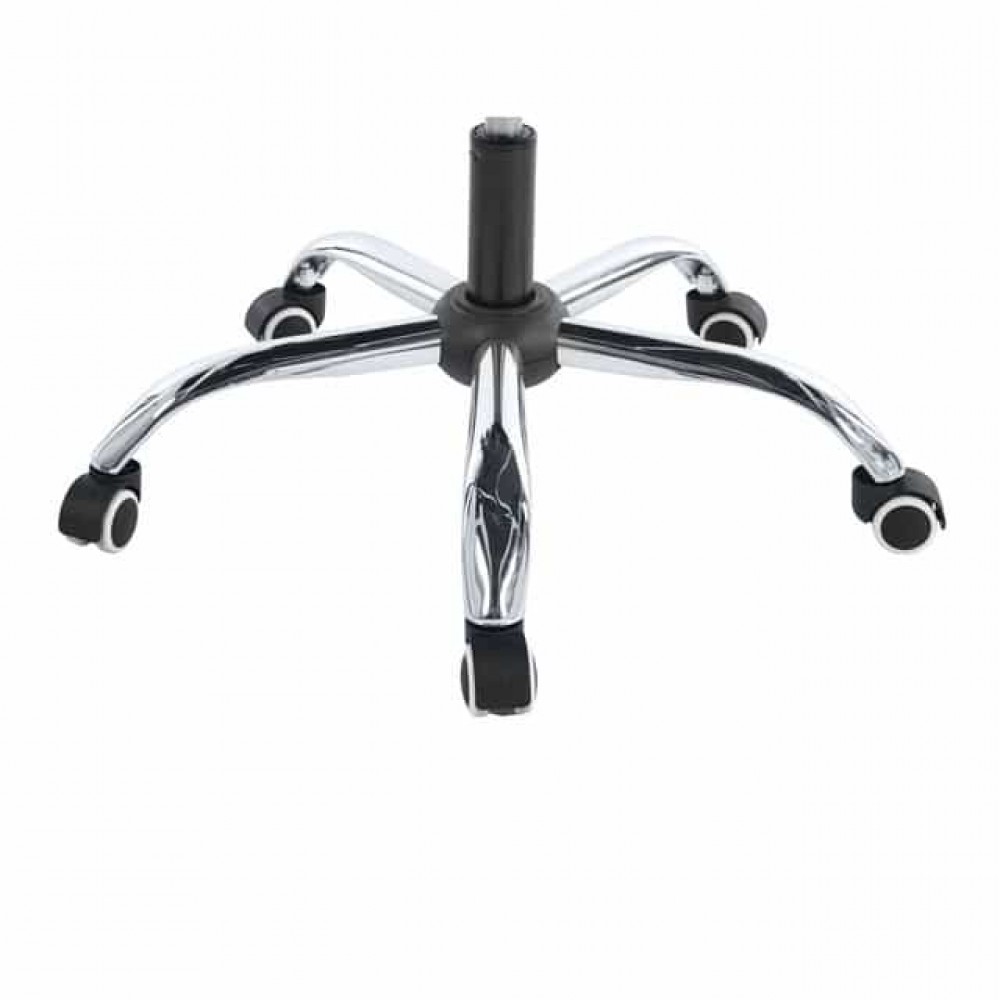 Крісло офісне на колесах Bonro BN-607 рожеве з підставкою для ніг