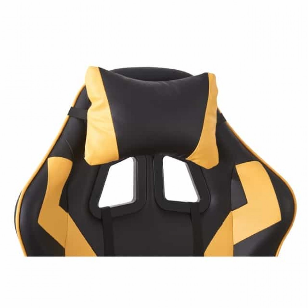 Крісло геймерське Bonro B-0519 жовте
