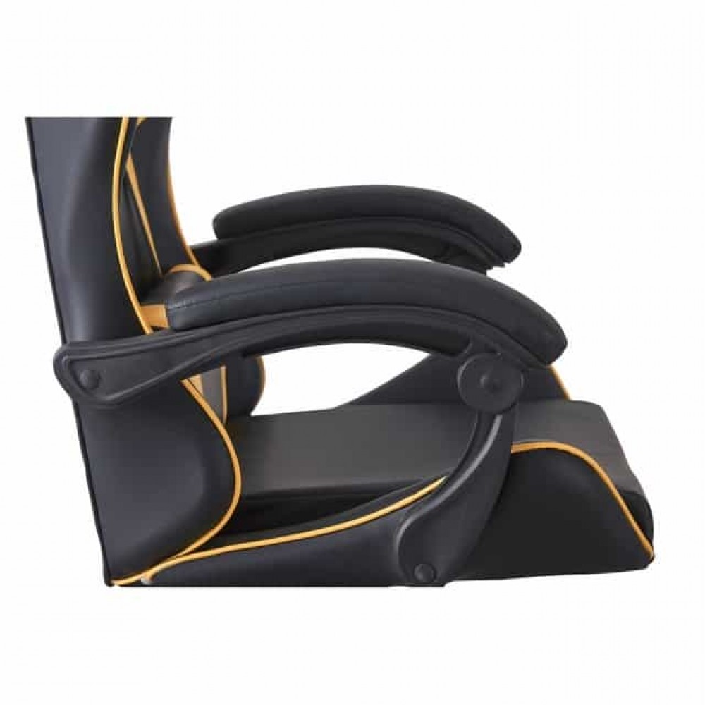 Крісло геймерське Bonro B-0519 жовте