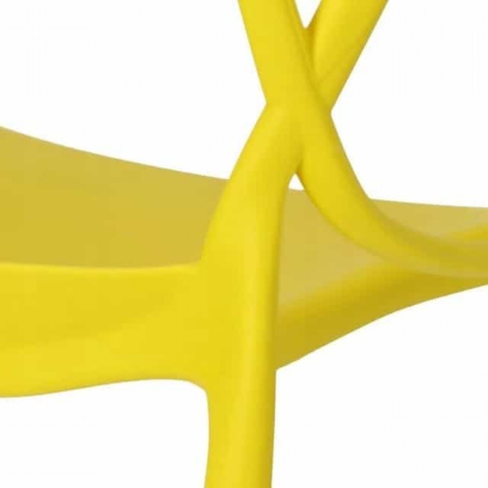 Набор из 4 кресел Bonro B-486 желтые