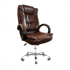 Крісло офісне Bonro B-607 темно-коричневий