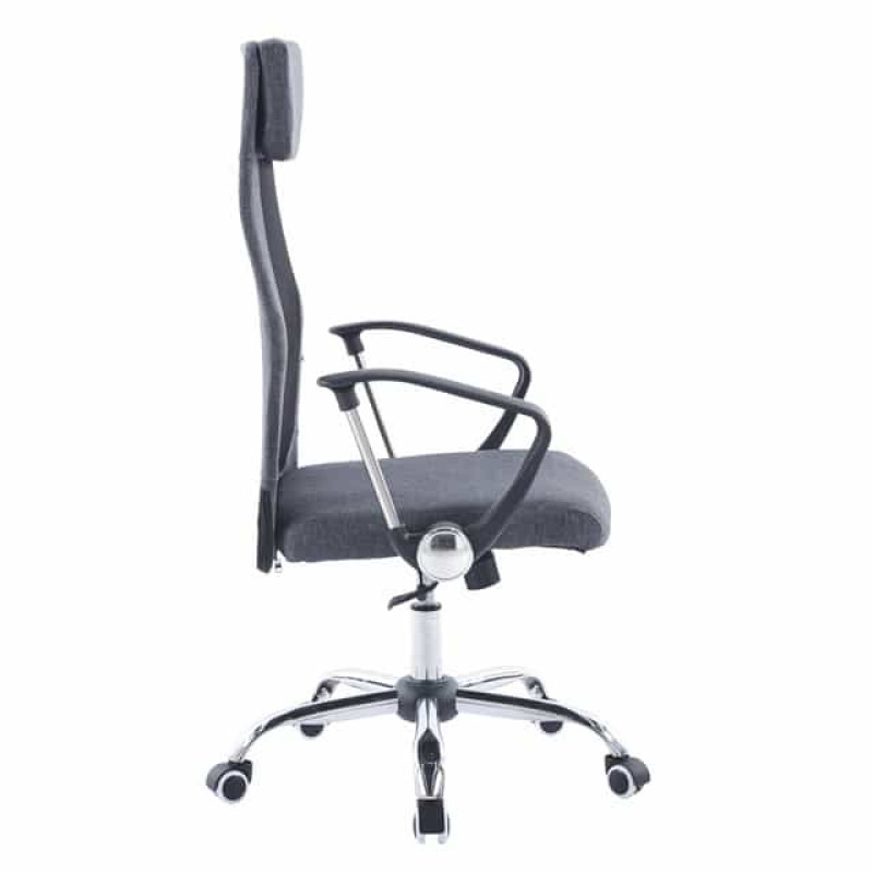 Крісло офісне Bonro BN-002-2 сіре