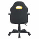 Крісло геймерське Bonro B-043, жовте