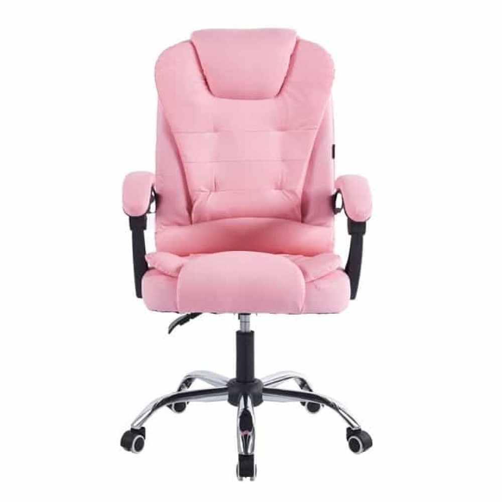 Крісло офісне Bonro BN-6070 рожеве