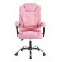 Крісло офісне Bonro BN-6070 рожеве
