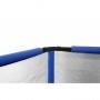 Батут шестикутний Atleto Blue 140 см з сіткою