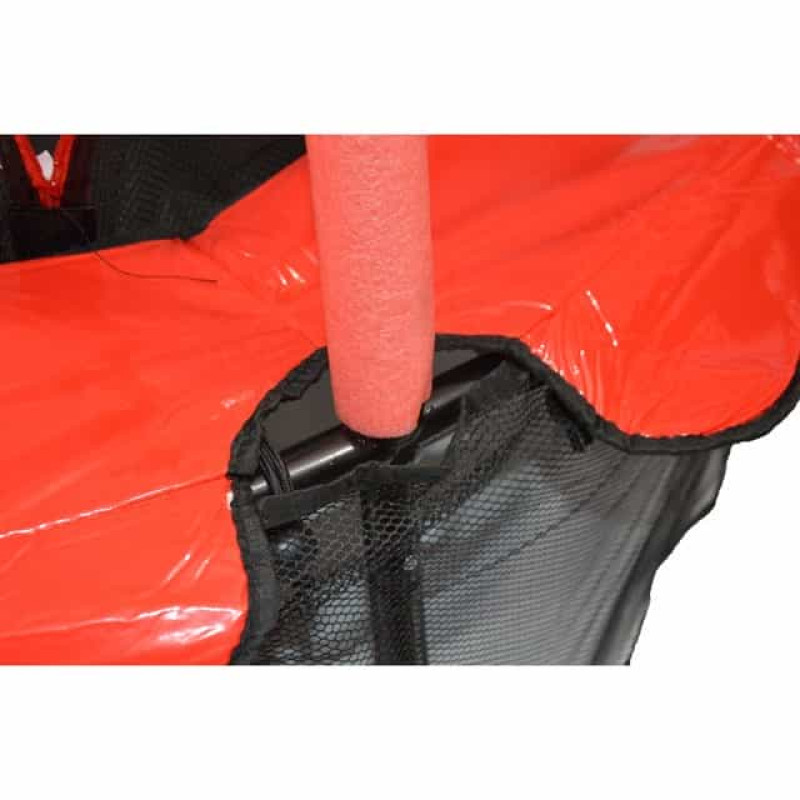Батут Atleto New Red 140 см с сеткой