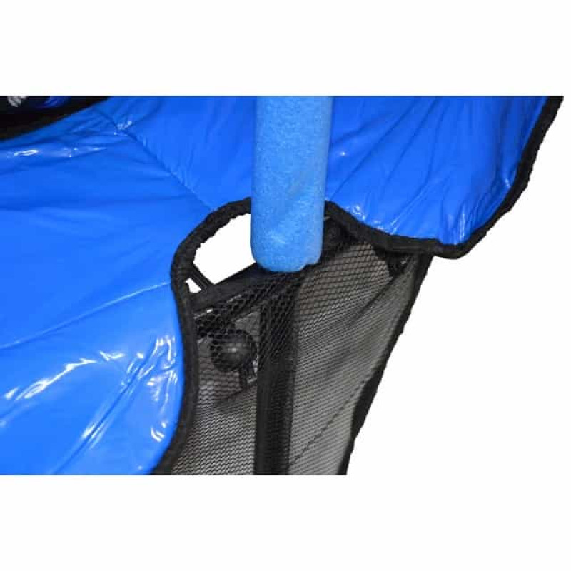 Батут Atleto New Blue 140 см з сіткою