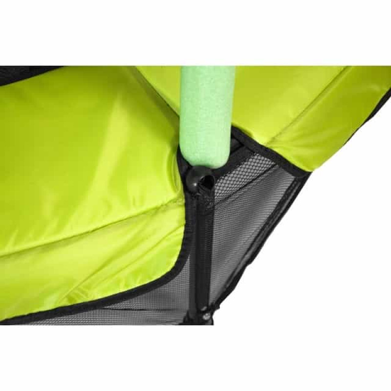 Батут Atleto Green 140 см с сеткой