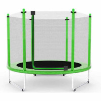 Батут Atleto Green 152 см з сіткою