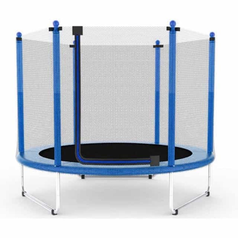 Батут Atleto Blue 152 см с сеткой