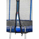 Батут Atleto Blue 312 см з зовнішньої сіткою і драбинкою