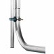 Батут Atleto Blue 435 см с внешней сеткой и лестницей