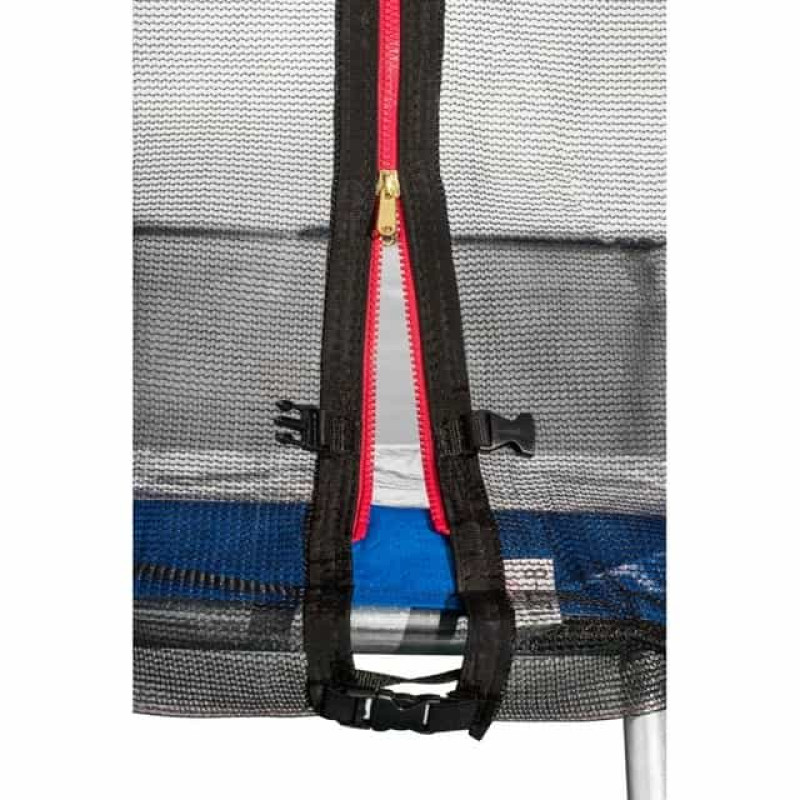 Батут Atleto Blue 465 см с внешней сеткой и лестницей