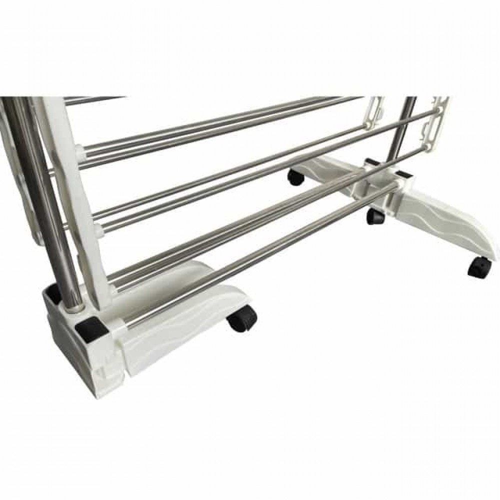 Сушилка многоярусная для одежды Bonro B01S белая