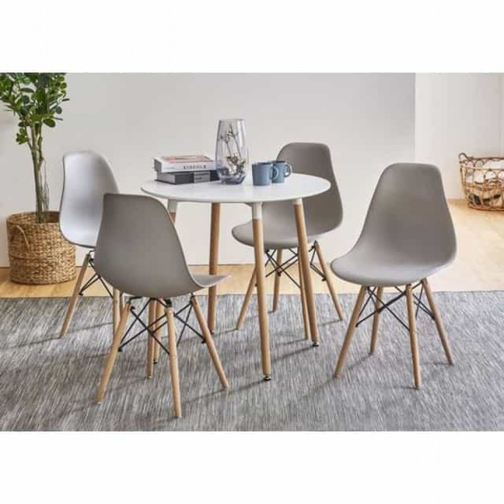 Комплект з 3-х крісел Bonro В-173 FULL KD коричневі