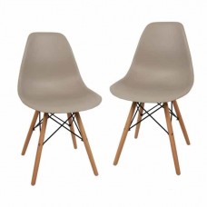 Комплект з 2-х крісел Bonro В-173 FULL KD коричневі