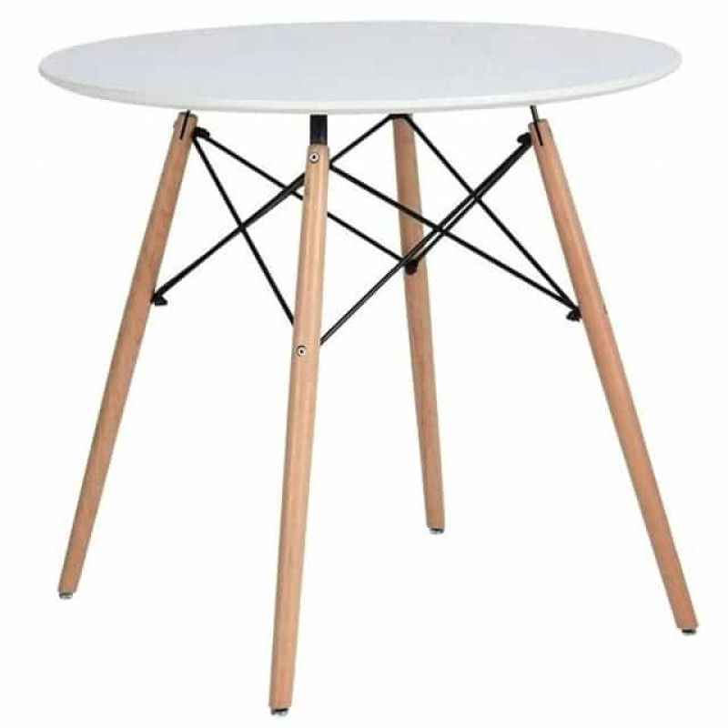 Стол обеденный круглый Bonro В-957-600 Белый