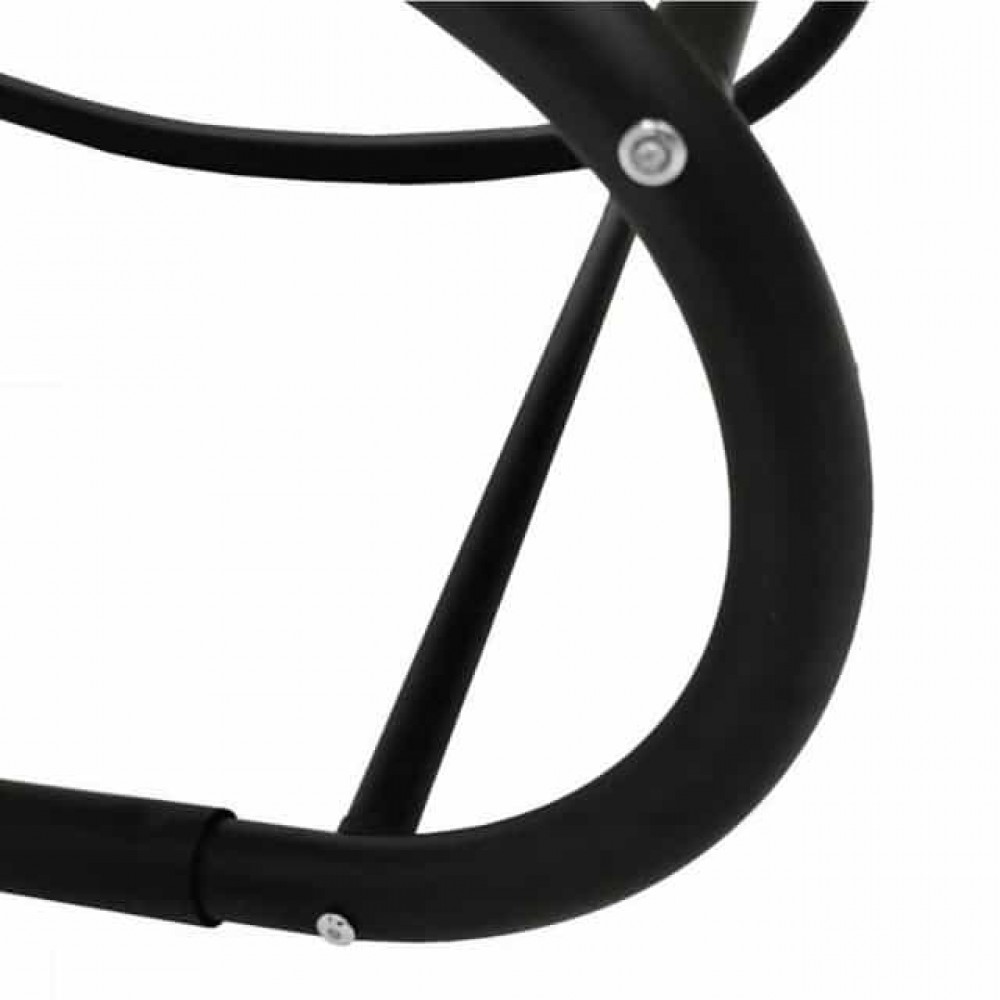 Шезлонг-лежак качалка Bonro BG-01 серый