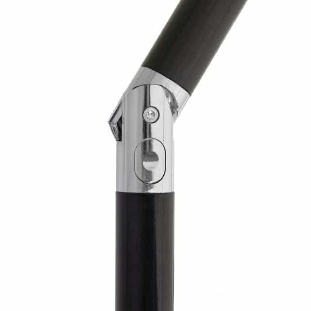 Парасоля садова регульована Bonro B-016 з нахилом, сіра, 3 м, 8 спиць