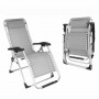 Шезлонг складний Bonro BG-007 сірий
