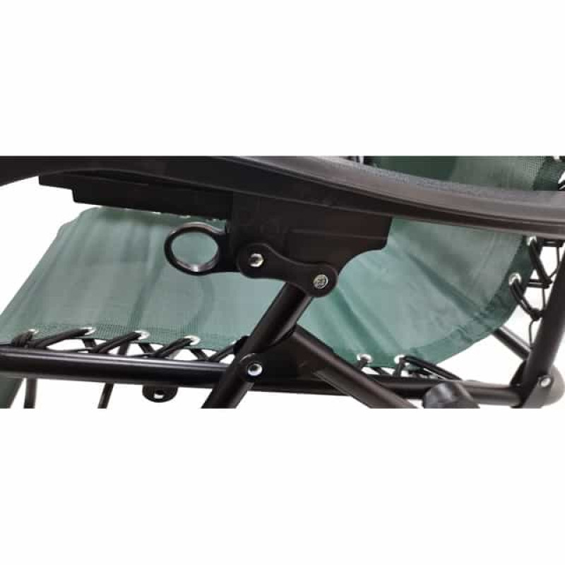 Шезлонг Bonro SP-167A с навесом зеленый