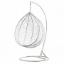 Підвісне крісло-кокон Bonro 329 L (біло-сіре)