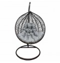 Підвісне крісло-кокон Bonro 329 XL (коричнево-сірий)