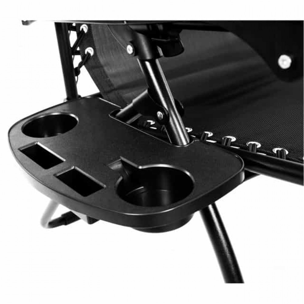 Шезлонг Bonro СПА-167A чорний