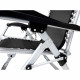 Шезлонг Bonro BG-006 с карманом черный