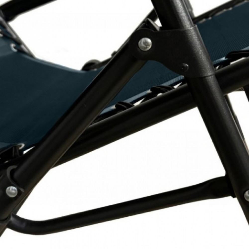 Набор из 2 шезлонгов и столика Bonro SP-167A зеленый