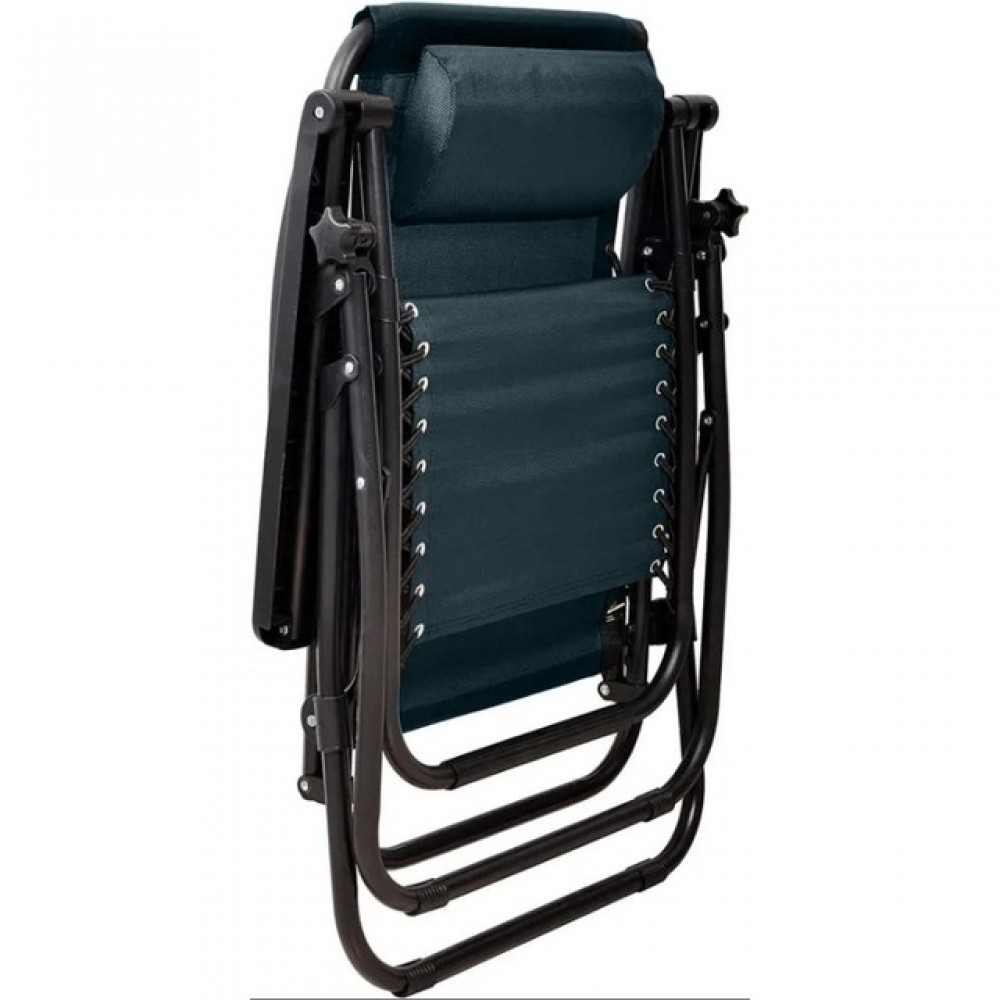 Набор из 2 шезлонгов и столика Bonro SP-167A зеленый