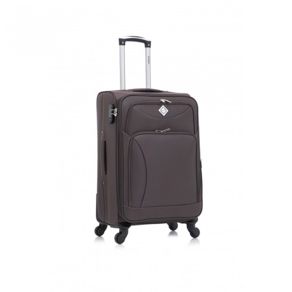 Набір з 2-х валіз Bonro Tourist (велика, середня), коричневий