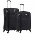 Набір з 2-х валіз Bonro Tourist (велика, середня), чорний