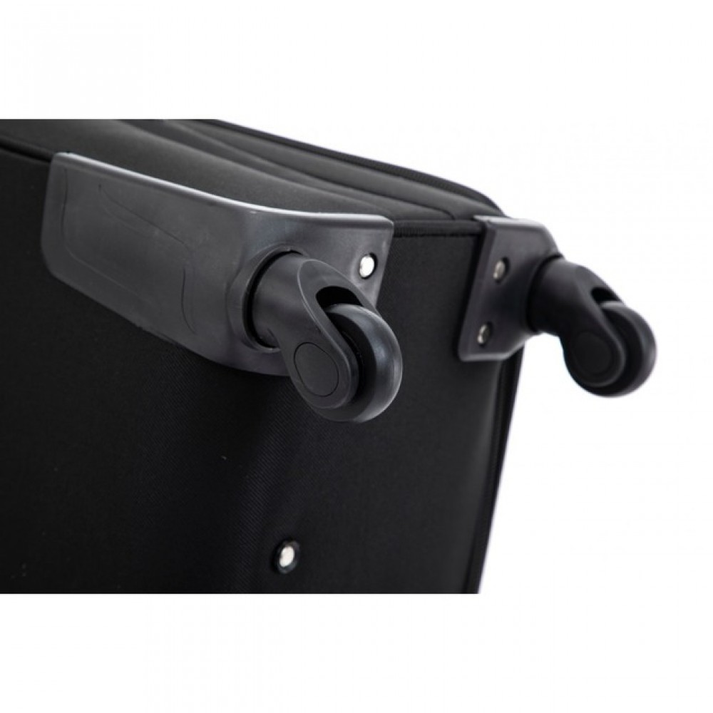 Набір з 2-х валіз Bonro Tourist (велика, середня), чорний